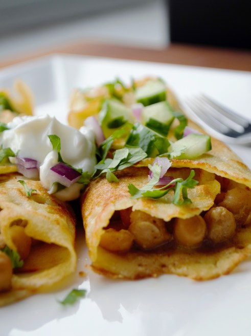 Savory crepes (Gluten-free)