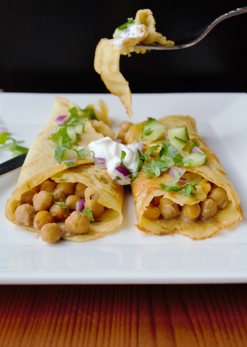 Savory crepes (Gluten-free)