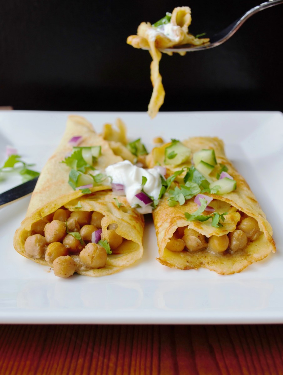 Savory crepes (Gluten-free)