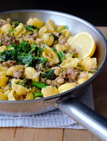 rapini pasta gluten and dairy free