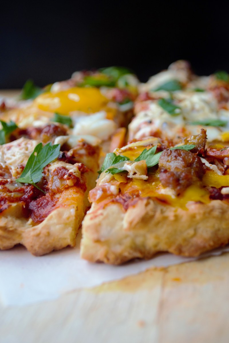 breakfast pizza