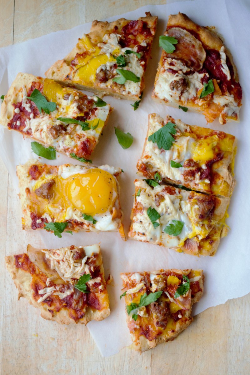 gluten-free breakfast pizza