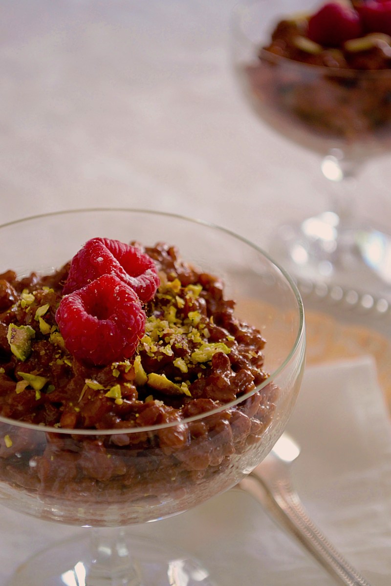 chocolate rice pudding gluten-free and dairy-free