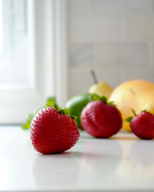 strawberries fruit salsa foodstyling