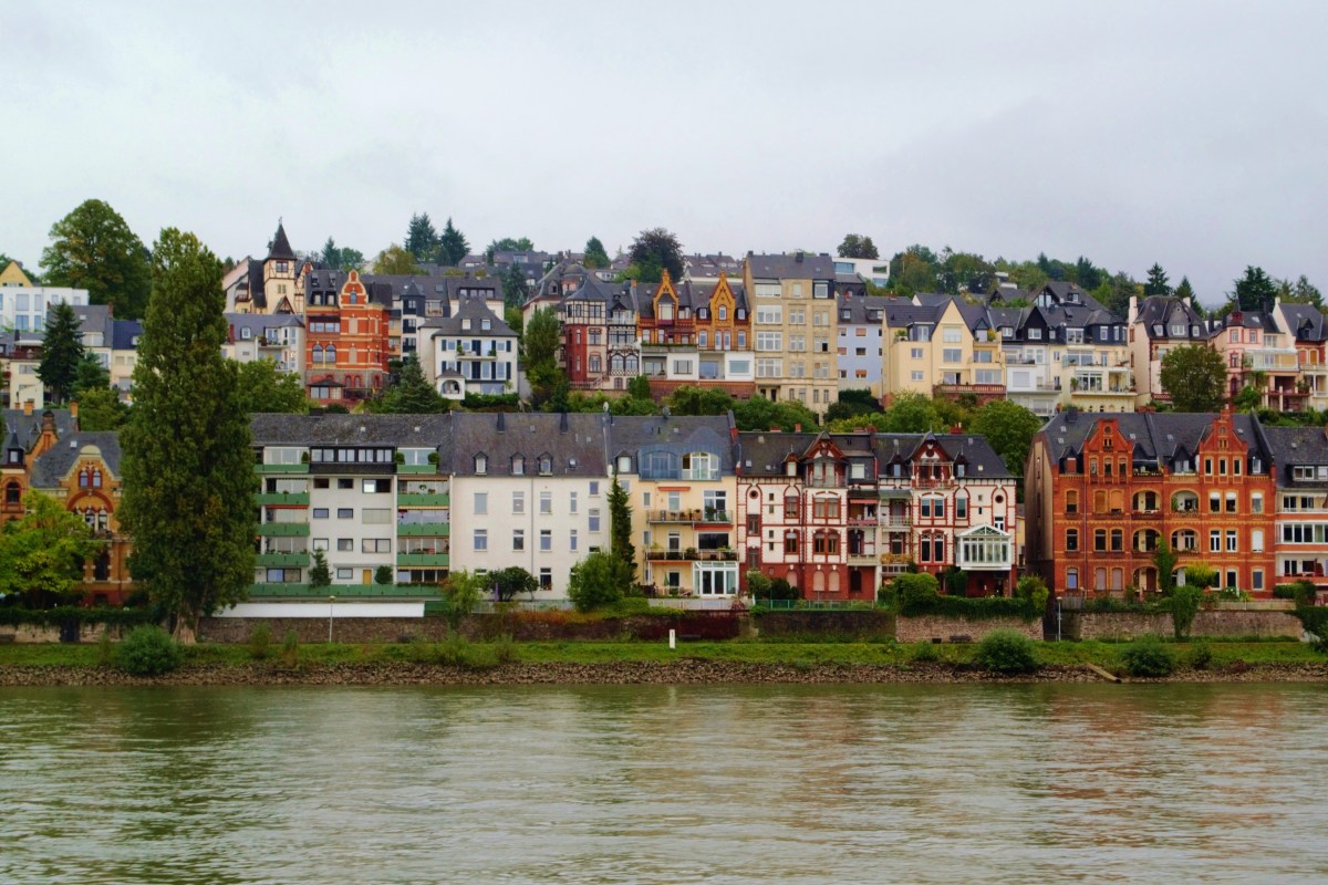 River cruise along the Rhine, Germany