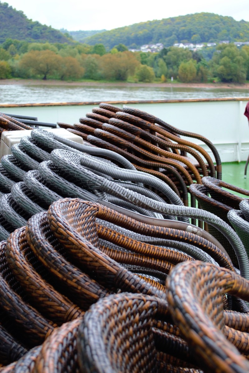 River cruise along the Rhine, Germany