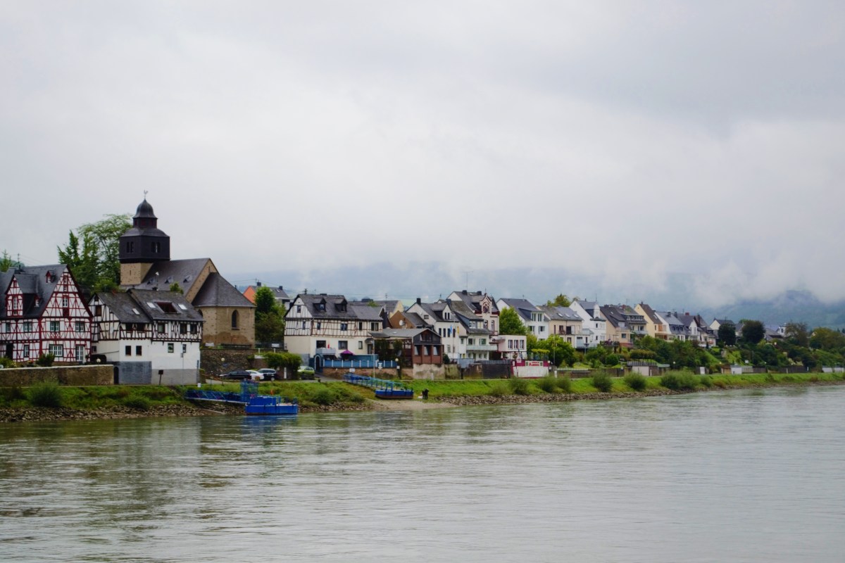 River cruise along the Rhine, Germany