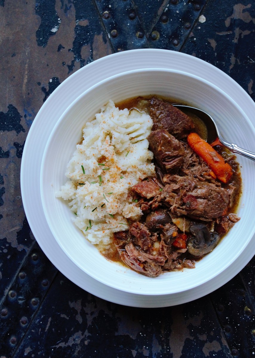 slow-cooked beef stew