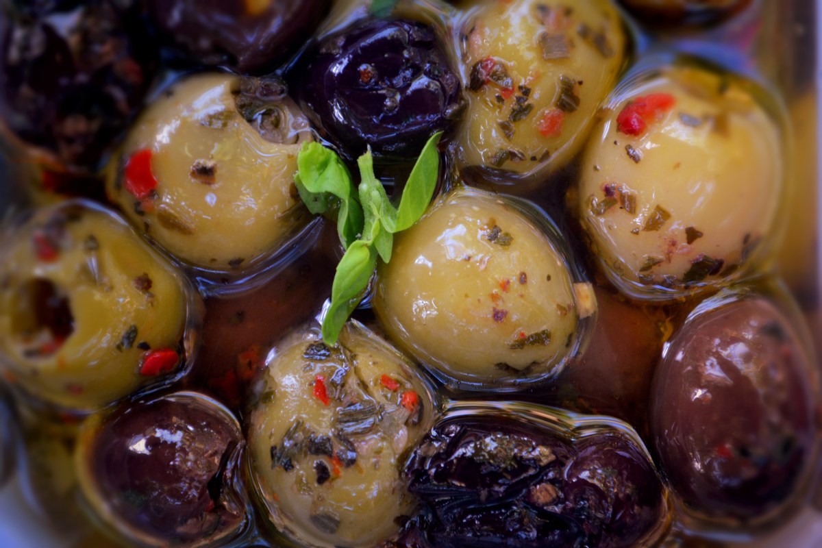 Olives for gluten free dish