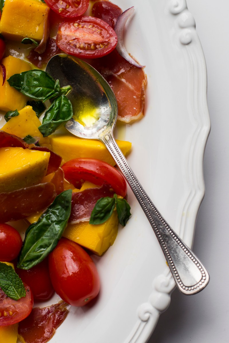 thai food, mango salad