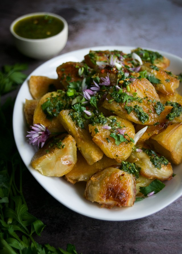 how to make crispy potatoes